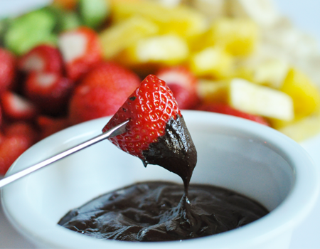 Boerinneke chocolate fondue 